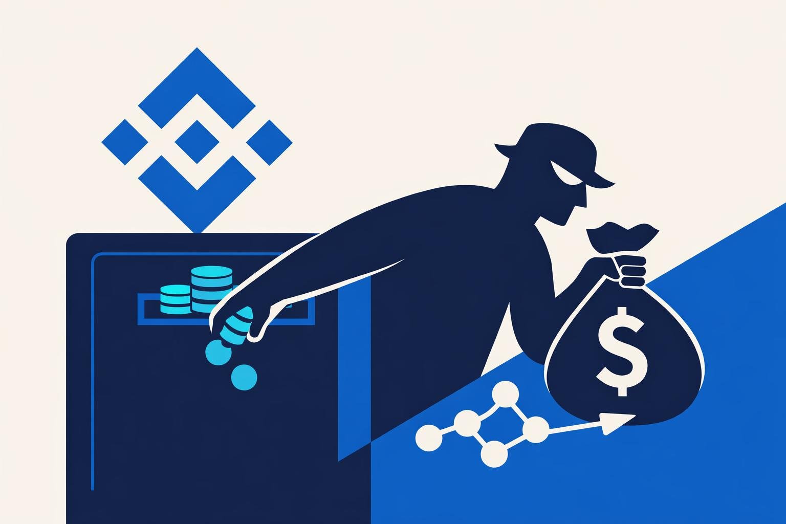 З Binance вивели понад $5,5 млрд через підозру на злам